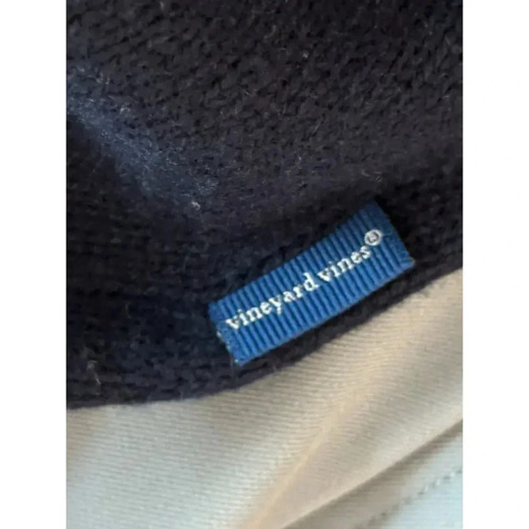 Vineyard Vines Nautical Red Fair Isle Wool-Blend Sweater Size XL - Picture 5 of 8
